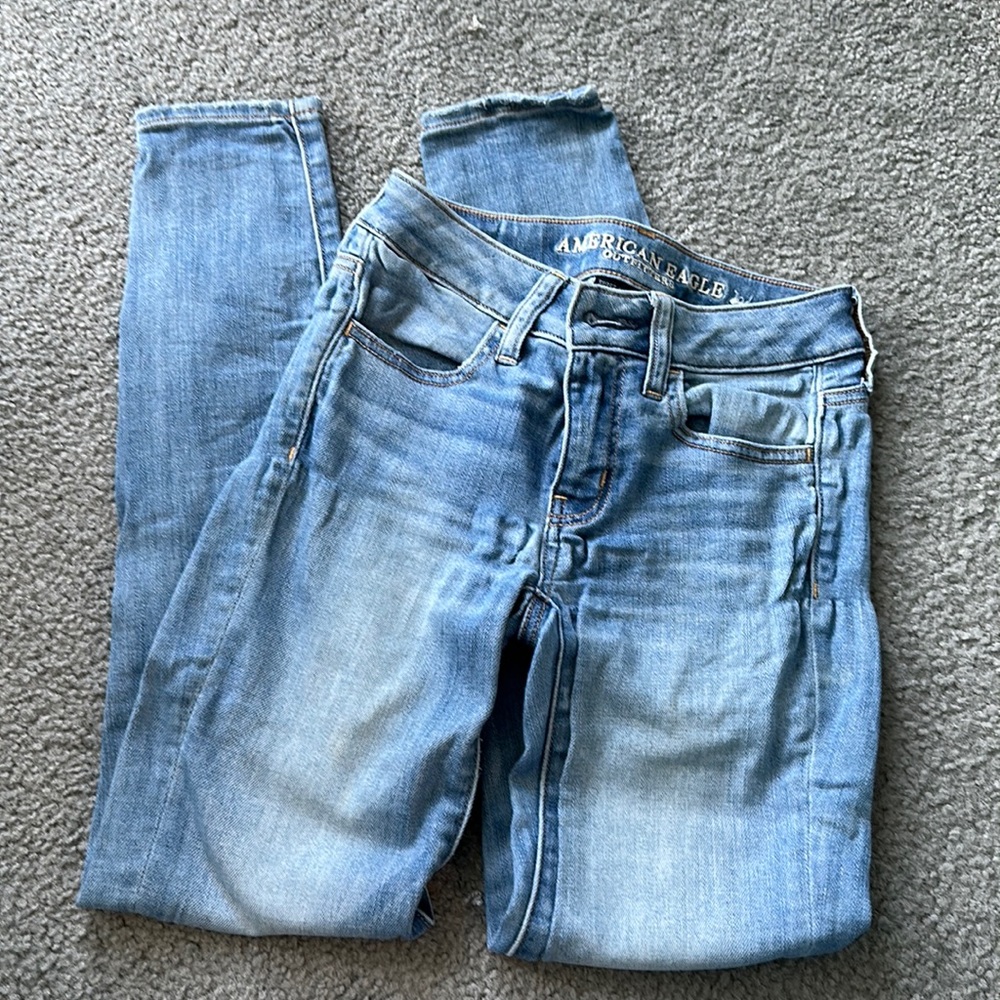 00 regular American eagle super super stretch jegging